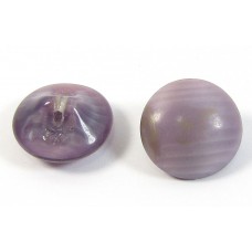 1 Purple Bohemian Satin Glass Button