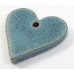 1 Porcelain Funky Heart Mini - Blue Lagoon