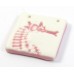 1 Pink Seahorse Porcelain Pendant