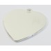 1 Sterling Silver 20mm Heart Pendant Blank for Engraving or Stamping