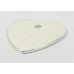 1 Sterling Silver 6mm Heart Pendant Blank for Engraving or Stamping