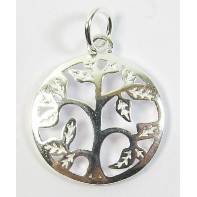 1 Sterling Silver Tree of Life Charm
