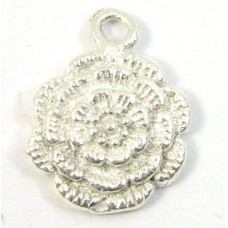 1 Sterling Silver Flower Charm