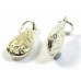 1 Sterling Silver Pierced Teardrop Charm