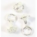 1 Sterling Silver Flower Charm
