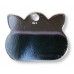 1 Sterling Silver 20mm Cat Face Pendant Blank for Engraving or Stamping