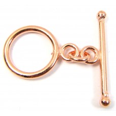 1 Pure Copper Toggle Clasp