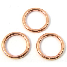 10 Pure Copper 10mm x 1mm Jump Rings