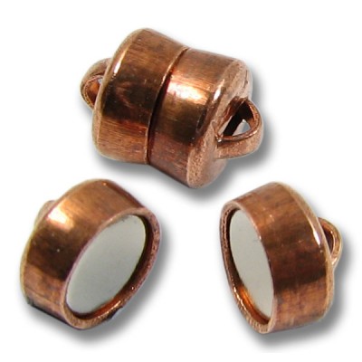 1 Pure Copper Magnetic 6mm Clasp