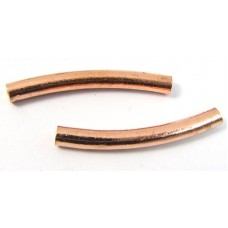 10 Pure Copper Curved Tubes