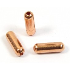 10 Pure Copper 3x10mm Round Bar Beads