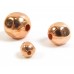 20 Pure Copper 6mm Faceted Round Beads