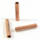 2 Pure Copper Brushed Tubes