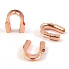 144 Copper Plated Wire Protectors Wire Keepers