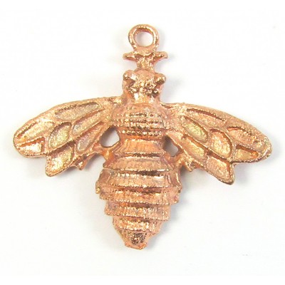 1 Pure Copper Bee Pendant