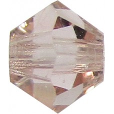 100 French Rose Preciosa Crystal 4mm Bicone Beads
