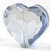 1 Sky Blue AB Crystal Facetted 18mm Heart Bead