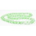 50 Gzech Glass 6mm Heart Beads - Peridot
