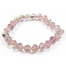 25 Light Amethyst/ Vitrail Faceted Firepolish Czech Glass 6mm Beads