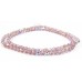 100 Firepolish Beads 4mm Light Amethyst transparent / AB.