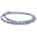 100 Firepolish Beads 4mm Metallic Lavender.