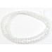 100 Firepolish Beads 4mm Clear