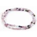 100 Firepolish Glass Beads 4mm Amethyst/ Purple Mix
