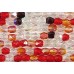 100 Firepolish Glass Beads 4mm Berry Mix