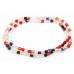 100 Firepolish Glass Beads 4mm Berry Mix