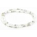 100 Firepolish Glass Beads 4mm Snow Mix