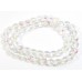 Strand Firepolish Beads 8mm Clear Aurora Borealis