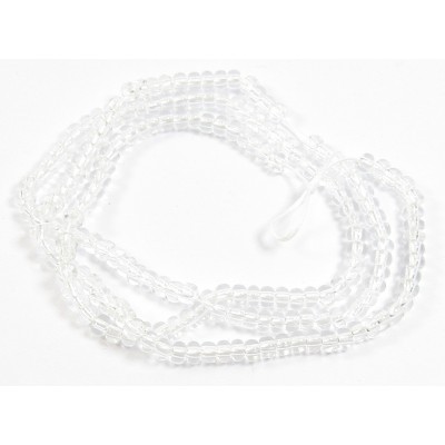 1 strand Czech Glass 4mm Rondelle Crystal Beads