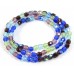 1 Strand Firepolish 4mm Faceted Taffeta Mix Beads