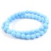 1 strand 8mm Czech Glass faceted round beads - Turquoise
