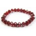 Strand Faceted Firepolish Glass Beads 6mm Siam Red