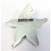 Pair Gita Maria Sterling Silver Enamelled Starfish Two Hole Charm Pendants