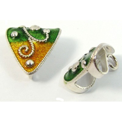 1 Gita Maria Sterling Silver Enamelled Bail