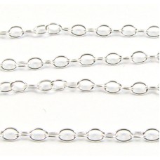 1 cm Sterling Silver Trace Chain