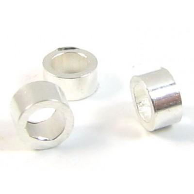 10 Sterling Silver Crimps - 2x1mm