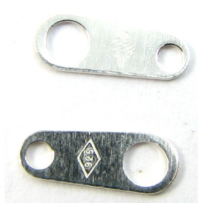 1 Sterling Silver Necklet Tag Marked 925