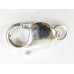 1 Sterling Silver 16mm Extra Large Lobster Claw Clasp with Jump Ring