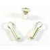 2 Sterling Silver 1.1mm End Caps