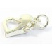 1 Sterling Silver 11mm Heart Trigger Clasp