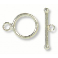 1 Sterling Silver Ring and T-Bar Toggle Clasp