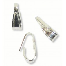 1 Sterling Silver 8mm Snap Bail