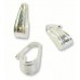 1 Sterling Silver 8mm Snap Bail