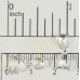 1 Sterling Silver Pendant Stirrup Pinch Bail