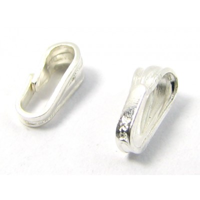 1 Sterling Silver 6mm Snap Bail