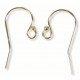 1 Pair 14k/20 Gold Filled FishHook Style Earwires Earring Fittings