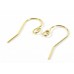 1 Pair 14k/20 Gold Filled FishHook Style Earwires Earring Fittings